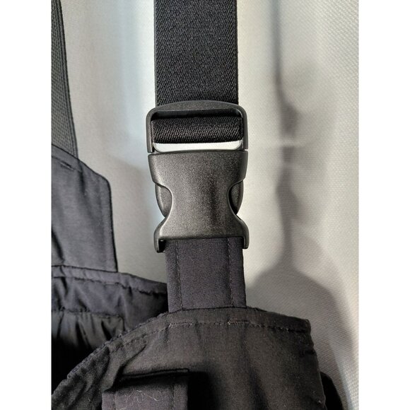 Cabelas Mens Insulated Snow Bib Pants With Adjustable Straps Size S Black - Picture 8 of 16